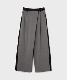 GRACE CONTINENTAL ラップワイドパンツ