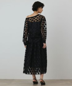 GRACE CONTINENTAL ドットチュールスカート