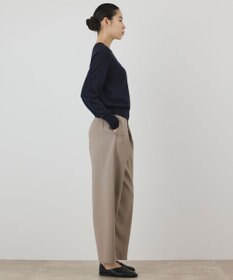 GRACE CONTINENTAL バイカラーウールニットトップ