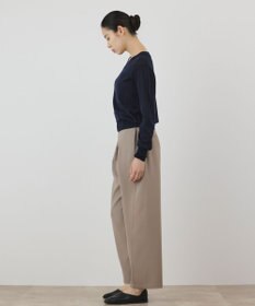 GRACE CONTINENTAL バイカラーウールニットトップ
