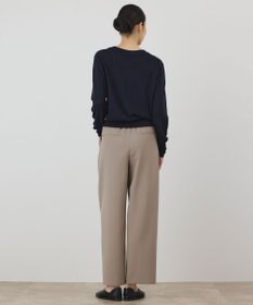 GRACE CONTINENTAL バイカラーウールニットトップ