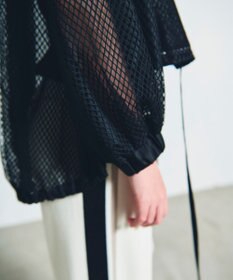 GRACE CONTINENTAL メッシュコンビフーディー