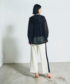 GRACE CONTINENTAL メッシュコンビフーディー