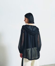 GRACE CONTINENTAL メッシュコンビフーディー