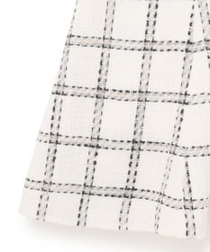 GRACE CONTINENTAL チェックツイードジャンパースカート