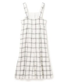 GRACE CONTINENTAL チェックツイードジャンパースカート