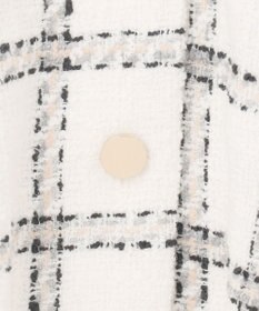 GRACE CONTINENTAL チェックツイードジャンパースカート