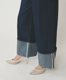 GRACE CONTINENTAL ロールアップワイドパンツ