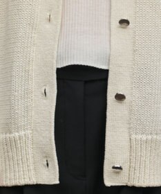 GRACE CONTINENTAL バイカラーリブニットトップ