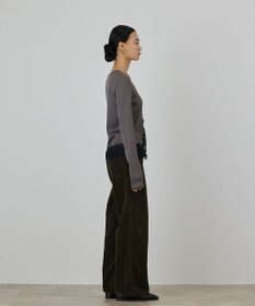 GRACE CONTINENTAL レースヘムカットトップ