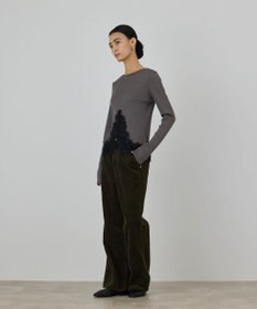 GRACE CONTINENTAL レースヘムカットトップ