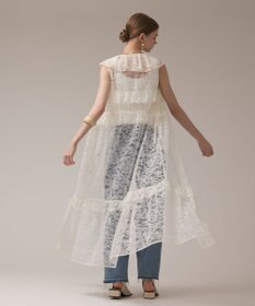 GRACE CONTINENTAL フリルカラーレースワンピース