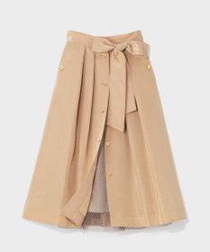 GRACE CONTINENTAL レイヤードタックスカート