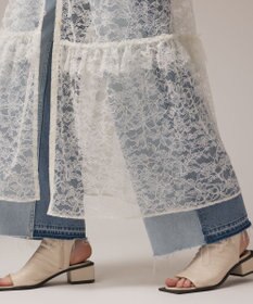 GRACE CONTINENTAL フリルカラーレースワンピース