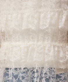 GRACE CONTINENTAL フリルカラーレースワンピース