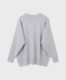 GRACE CONTINENTAL ラメVネックニットトップ