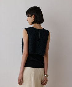 GRACE CONTINENTAL メッシュembジレ