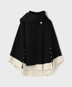 GRACE CONTINENTAL ストール付リバーケープ