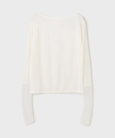 GRACE CONTINENTAL シアーアセテートカットトップ