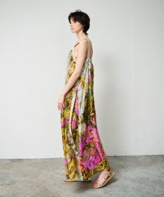 GRACE CONTINENTAL ジャルダンプリントマキシ