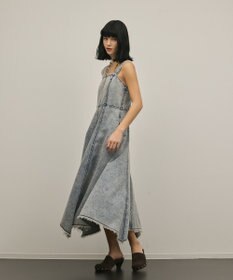 GRACE CONTINENTAL ハンカチーフヘムデニムワンピース