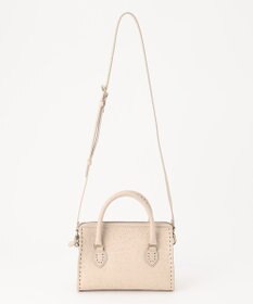 GRACE CONTINENTAL Mini Boston Bag グレージュ