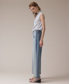 GRACE CONTINENTAL リメイクストレートデニムパンツ