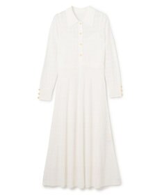 GRACE CONTINENTAL ウェーブニットワンピース