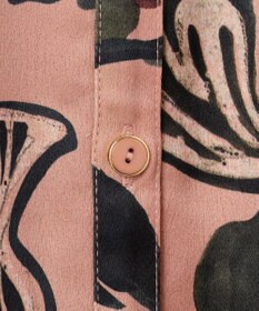 GRACE CONTINENTAL ローズオーナメントプリントワンピース