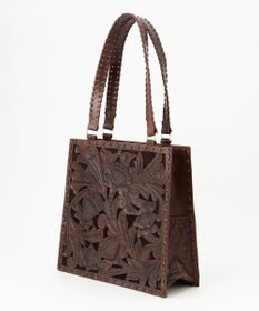 GRACE CONTINENTAL Cutwork toteBAG