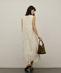 GRACE CONTINENTAL フラワーカットワークワンピース