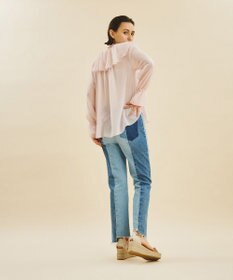 GRACE CONTINENTAL カットオフスリムデニムパンツ