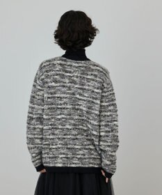 GRACE CONTINENTAL ツイーディーニットカーディガン