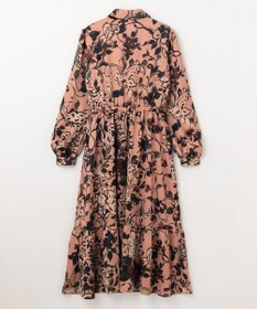 GRACE CONTINENTAL ローズオーナメントプリントワンピース
