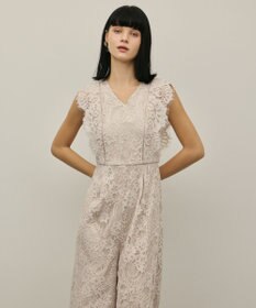 GRACE CONTINENTAL コードレースサロペット