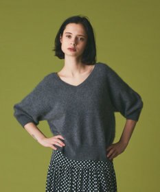 GRACE CONTINENTAL カシミヤファートップ