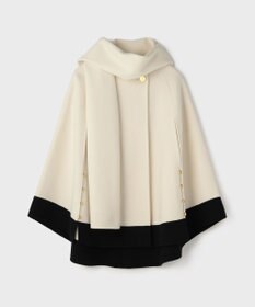 GRACE CONTINENTAL ストール付リバーケープ