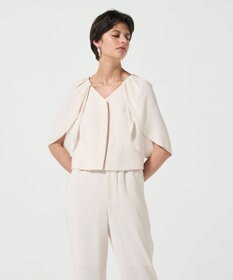 GRACE CONTINENTAL ケープスリーブトップ