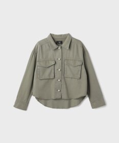 GRACE CONTINENTAL パール釦ピグメントシャツ