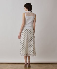 GRACE CONTINENTAL シアーグロスニットトップ