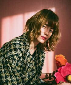 GRACE CONTINENTAL シャイニーツイードコート