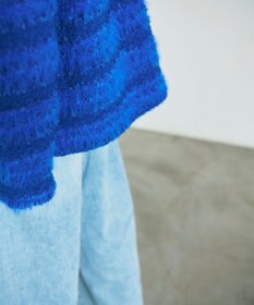 GRACE CONTINENTAL フェザーツイードニットカーディガン