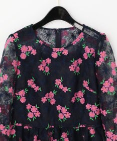 チュール刺繍ペプラムトップ / GRACE CONTINENTAL | GRACE