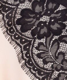 GRACE CONTINENTAL バイカラーレースブラウス