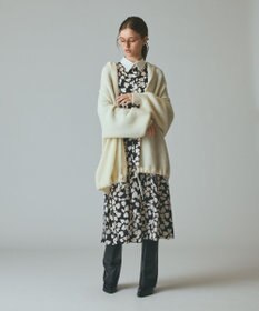 GRACE CONTINENTAL ストールアルパカカーディガン