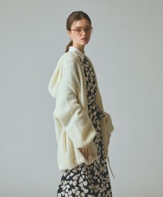 GRACE CONTINENTAL ストールアルパカカーディガン