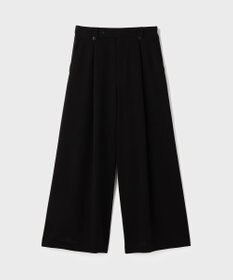 GRACE CONTINENTAL リネンタッチタックパンツ