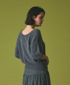 GRACE CONTINENTAL カシミヤファートップ