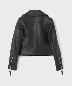 GRACE CONTINENTAL ラムレザーライダースジャケット