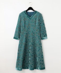 グレースコンチネンタル ベロア ワンピース ベロアレースワンピース / GRACE CONTINENTAL | GRACE